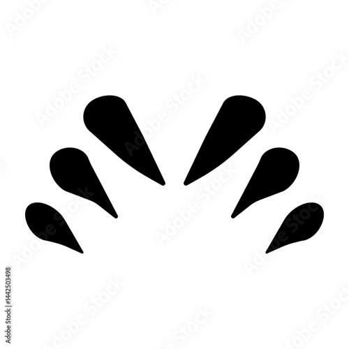 Comic Attention Icon, Icons that express awareness, discovery, attention, and emphasis, Simple Icon Vector Design, best used for presentation, application, web and banner