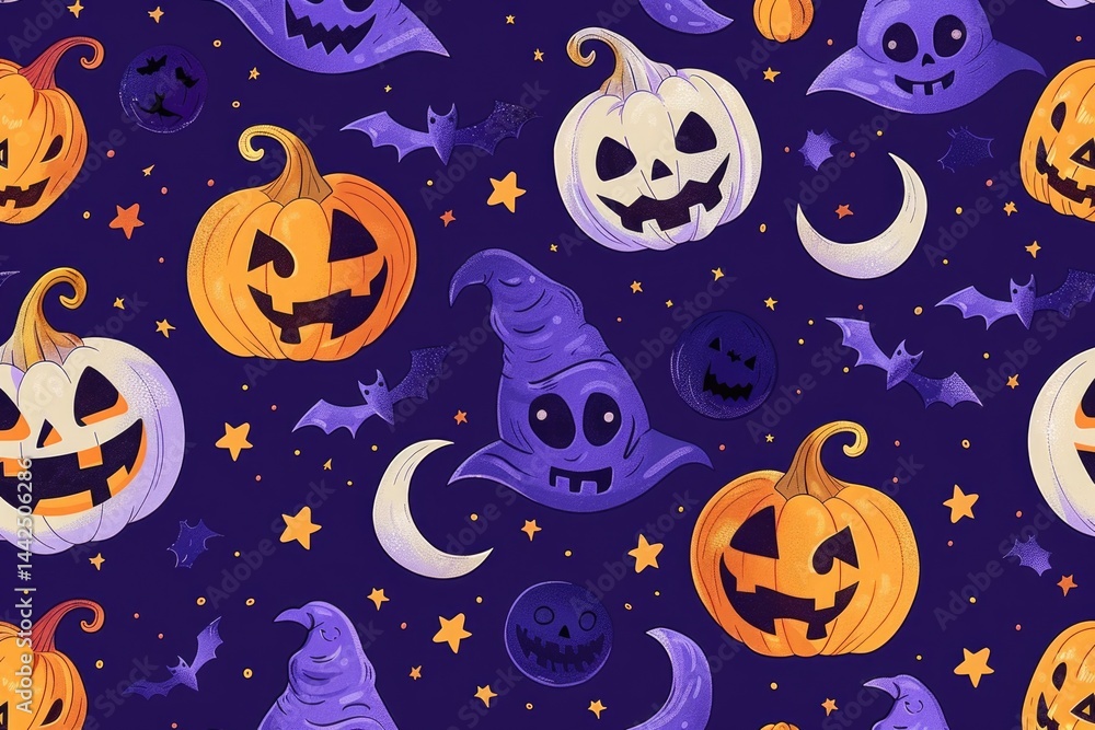 halloween pattern background halloween pattern background