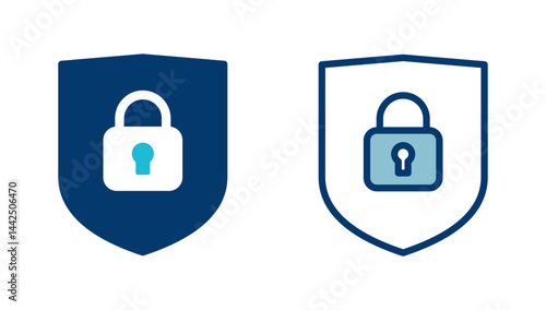 Security icon vector isolated on white background. protection icon. privacy. vpn