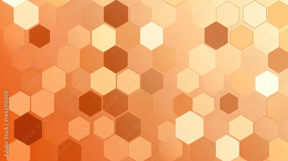Abstract Honeycomb Pattern Gradient Abstract Honeycomb Pattern Gradient