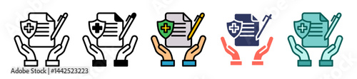 Health Insurance multiple icon