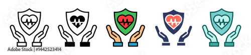 Life Insurance multiple icon
