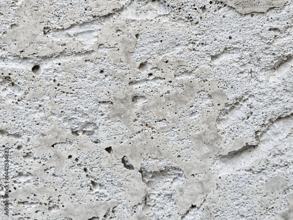 Close-up of a Weathered Concrete Wall Close-up of a Weathered Concrete Wall
