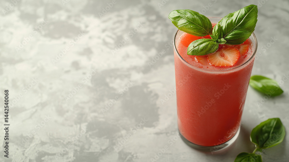 Refreshing Bliss: Homemade Fresh Strawberry Lemonade with Basil
Refreshing Bliss: Homemade Fresh Strawberry Lemonade with Basil