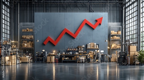 Industrial warehouse with growth