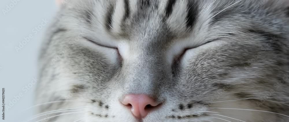 Mesmerizing Feline Gaze, A Close-Up Exploration of a Silver Tabby Cat's Eyes Mesmerizing Feline Gaze, A Close-Up Exploration of a Silver Tabby Cat's Eyes