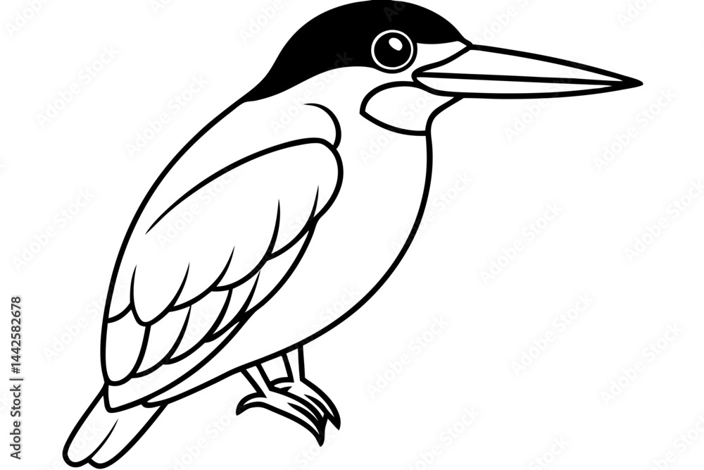 Fototapeta premium Graceful Kingfisher