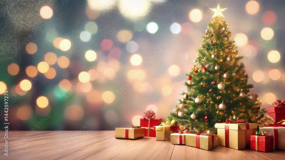 Christmas Tree with Gift Boxes Christmas Tree with Gift Boxes