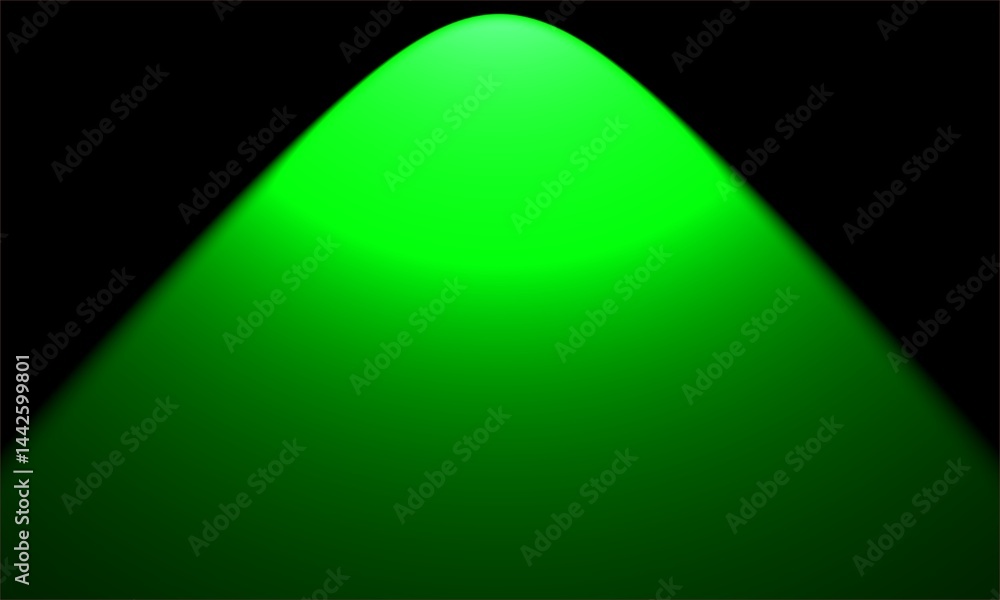 Isolated black background, 6 degree green color lighting effect texture Isolated black background, 6 degree green color lighting effect texture