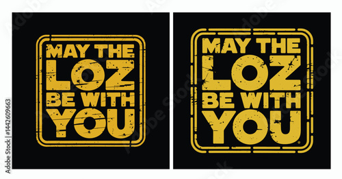 Humorous Star Wars Parody Artwork Featuring typography motivational quotes modern design slogan. Vector illustration graphics print t shirt, apparel, background, poster, banner,  social media content