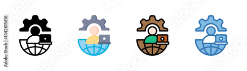Outsourcing Icon