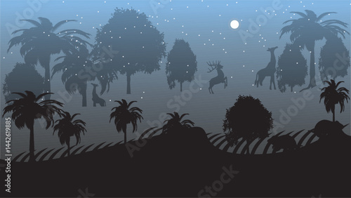 DEAR UNDER MOON Victor Art 