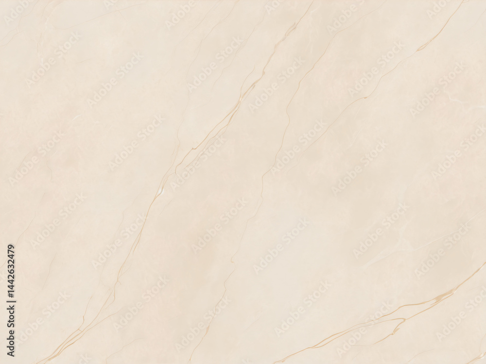 Obraz premium Light Beige Marble Texture with Subtle Veins
