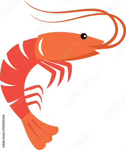 shrimp vector illustration