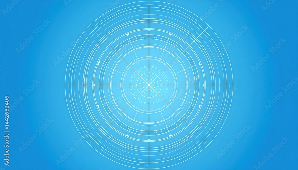 Innovative radar design for advanced technology applications digital environment graphic representation futuristic viewpoint Innovative radar design for advanced technology applications digital environment graphic representation futuristic viewpoint