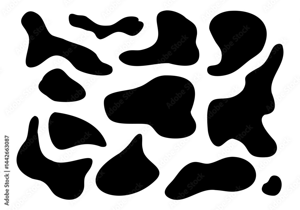 Playful Hand Drawn Organic Blob Shape. A collection of 12 playful hand drawn organic blob shapes with freeform curves, perfect for modern, trendy, and abstract design projects. Playful Hand Drawn Organic Blob Shape. A collection of 12 playful hand drawn organic blob shapes with freeform curves, perfect for modern, trendy, and abstract design projects.
