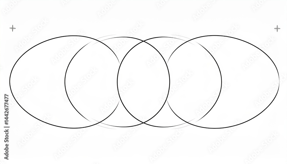 Exploring geometric shapes and intersections in graphic design digital art studio illustration creative workspace overhead view visual conceptualization Exploring geometric shapes and intersections in graphic design digital art studio illustration creative workspace overhead view visual conceptualization