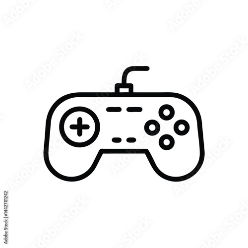 game controller on white background for web and graphic design
