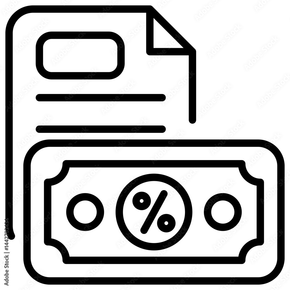 Tariff Outline Icon Tariff Outline Icon