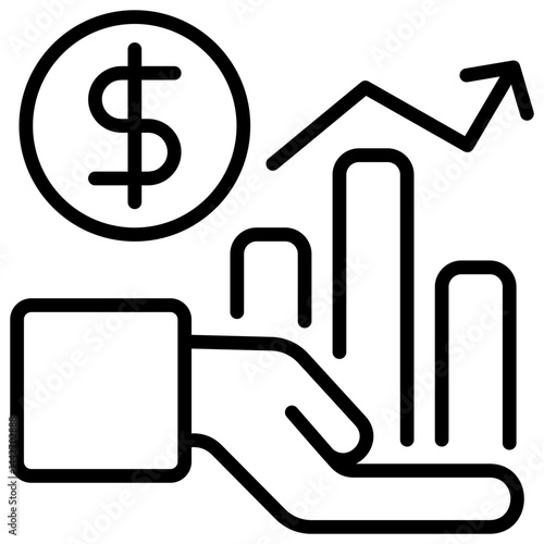 Profit Outline Icon