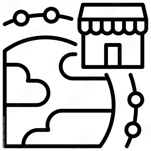 Oligopoly Outline Icon