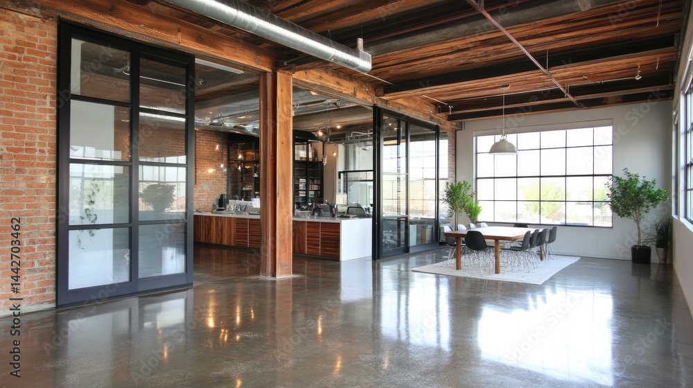 Multi-functional open space office designed for flexibility Multi-functional open space office designed for flexibility