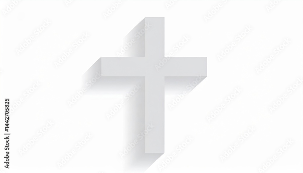 Spiritual symbolism cross minimalistic design graphic art clean background contemporary view faith and hope concept Spiritual symbolism cross minimalistic design graphic art clean background contemporary view faith and hope concept