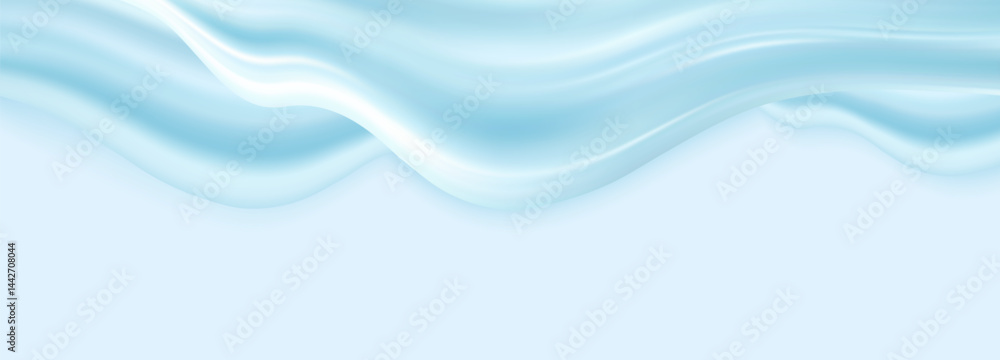 Liquid blue vector dripping ice cream texture.Glossy sugary flow drip. Liquid blue vector dripping ice cream texture.Glossy sugary flow drip.
