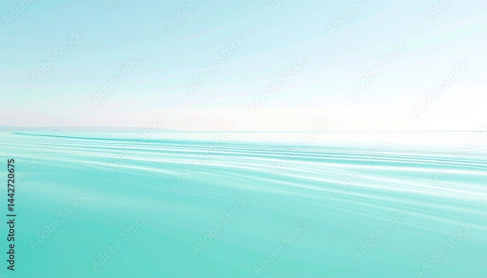 Obraz premium Calm water ripples tranquil sea photography serene environment aerial view nature beauty
