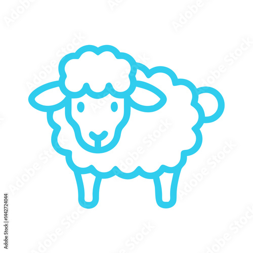 Wallpaper Mural sheep vector illustration Torontodigital.ca