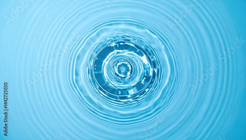 Water ripple effect underwater surface nature photography calm environment top-down view dynamic fluid motion