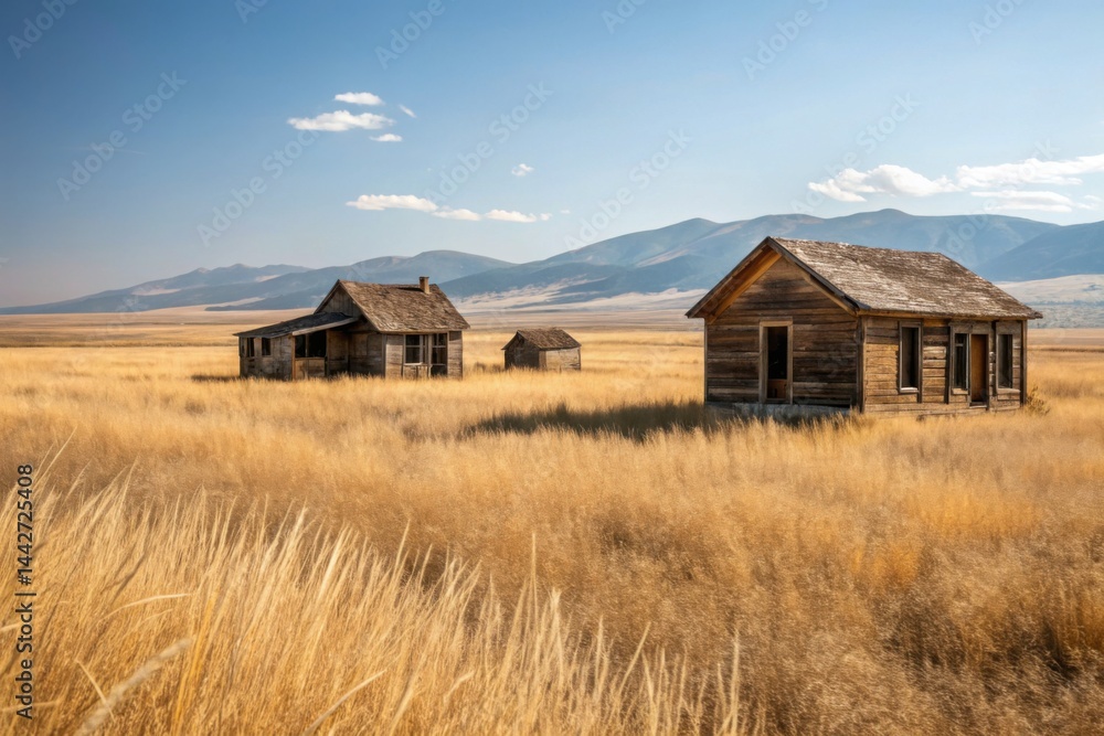abandoned house in the field abandoned house in the field