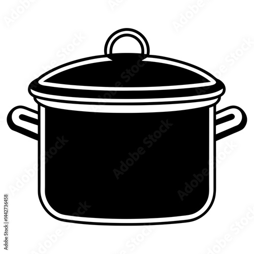 stainless steel pot