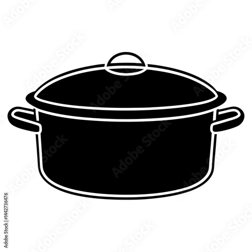 stainless steel pot