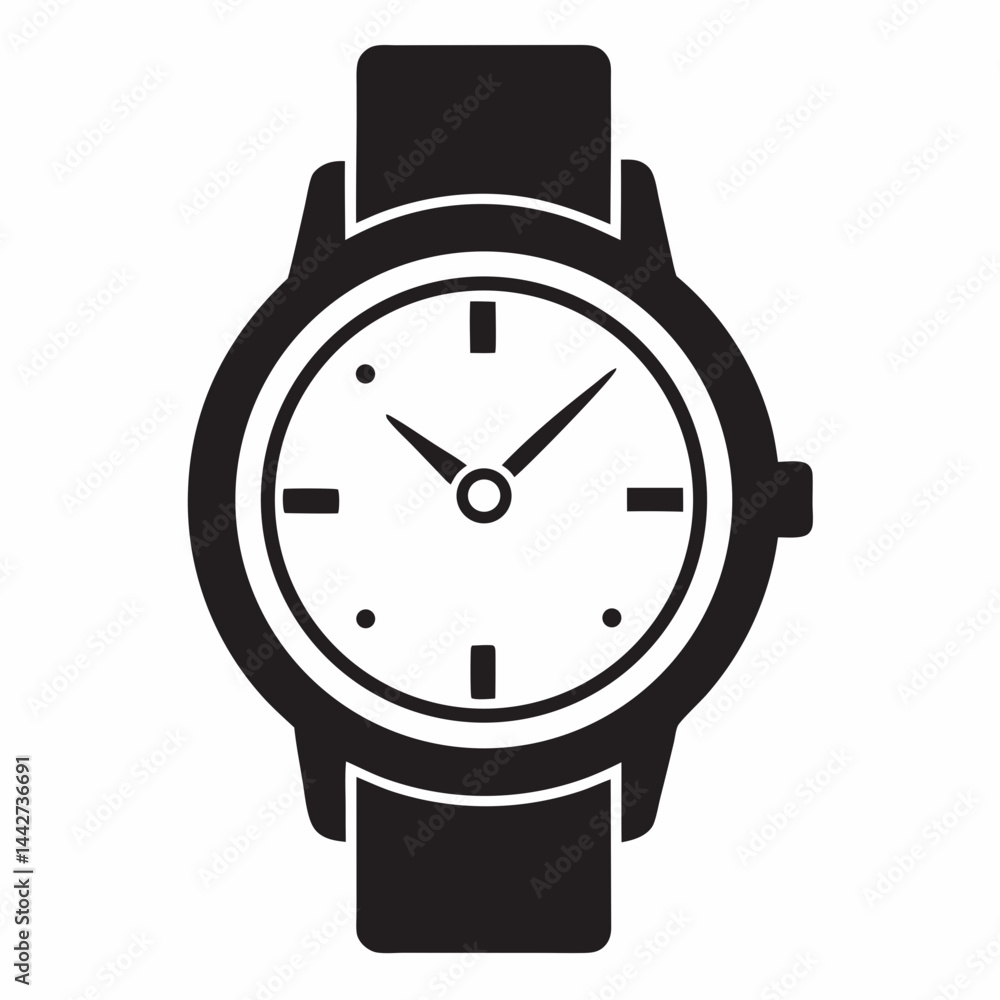 black and white watch black and white watch
