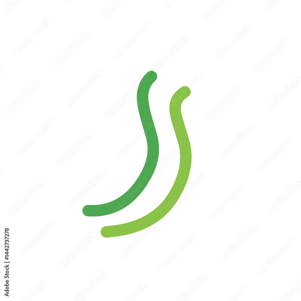 abstract green wave abstract green wave