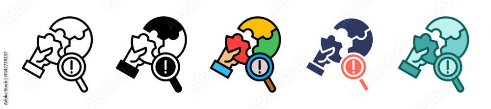 Problem multiple icon Problem multiple icon