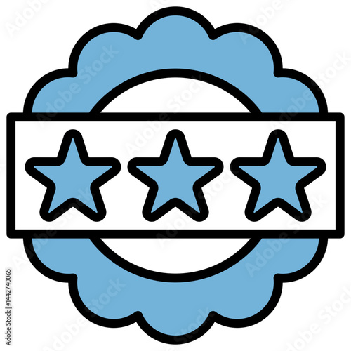 Exclusive Blue Black Icon