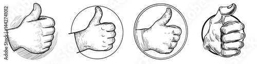 The thumb down modern icon represents dislike, disapproval, or negative feedback, frequently utilized in social media or review platforms to convey dissatisfaction with content or products