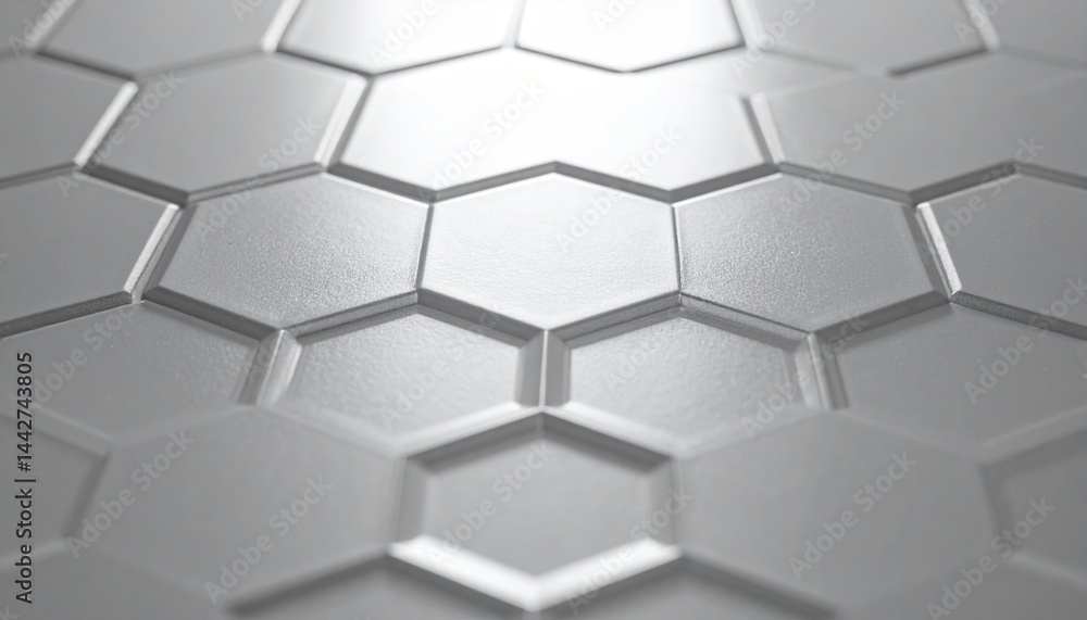 Geometric patterns created by hexagonal tiles interior setting texture detail minimalist design top view contemporary aesthetics Geometric patterns created by hexagonal tiles interior setting texture detail minimalist design top view contemporary aesthetics