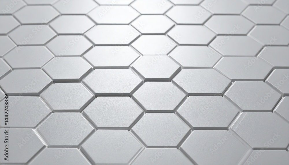 Naklejka premium Geometric pattern design digital environment graphic content hexagonal shapes modern aesthetic abstract viewpoint