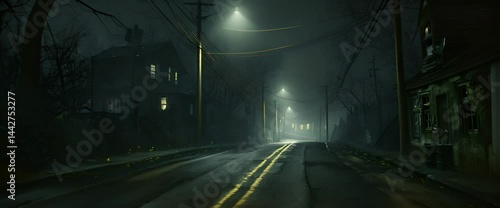night traffic in the city
