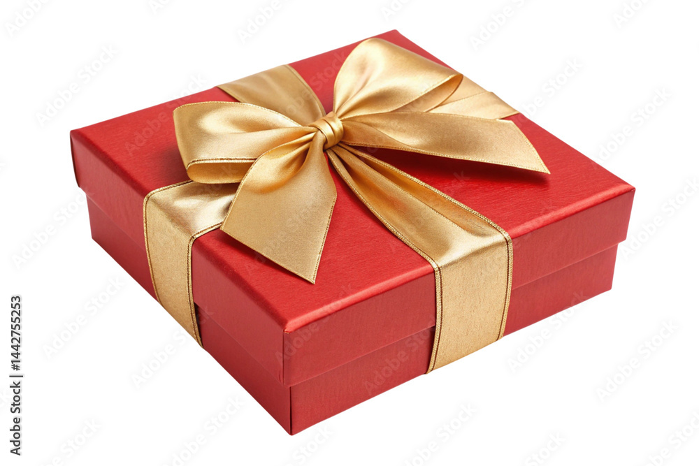 Obraz premium gift box isolated on white background