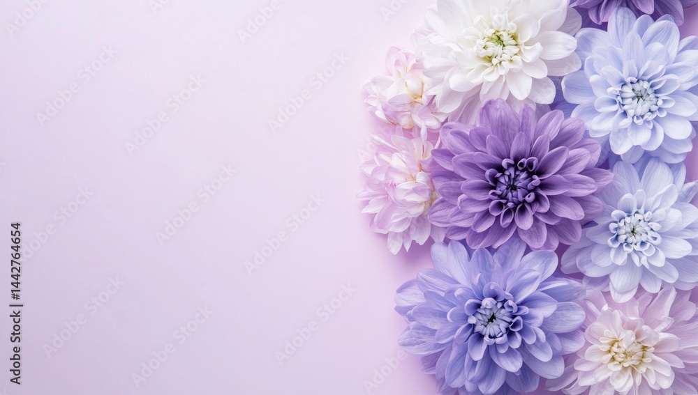 Fototapeta premium Delicate Pastel Flowers