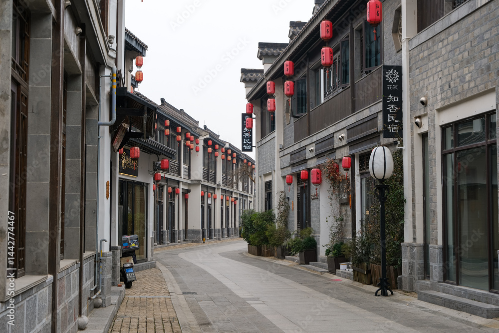 中国 南京市の繁華街 老門東