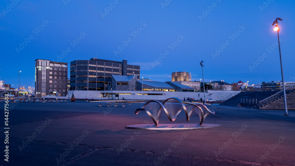 Naklejka premium Reykjavik