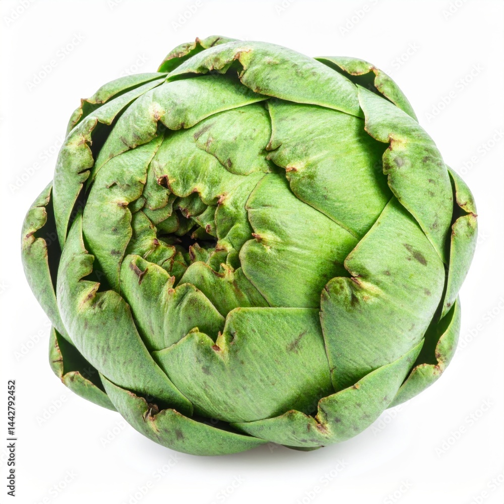 Obraz premium Fresh Artichoke Ready for Culinary Delights and Recipes