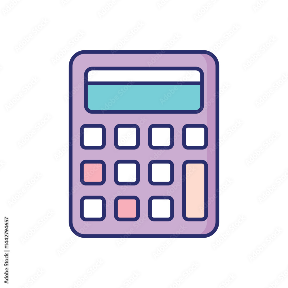 Calculator Vector icon Calculator Vector icon