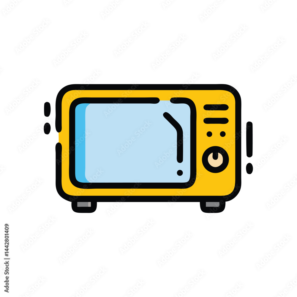 microwave on white background for web and graphic design microwave on white background for web and graphic design