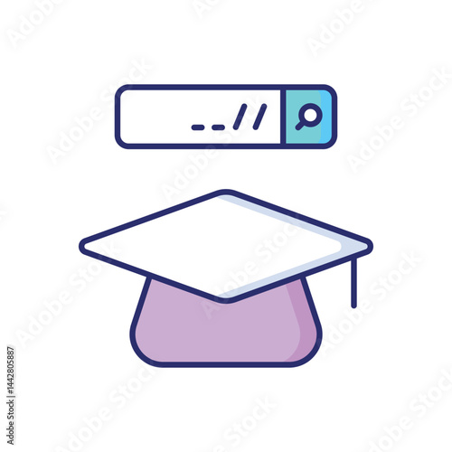 Search Engine Vector icon